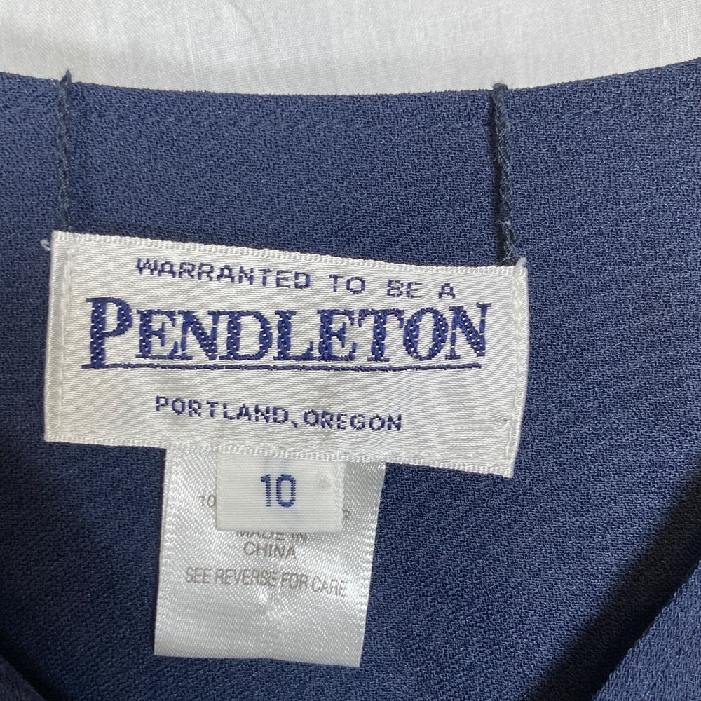 Pendleton Reversible Overshirt Jacket Leaf Print … - image 2